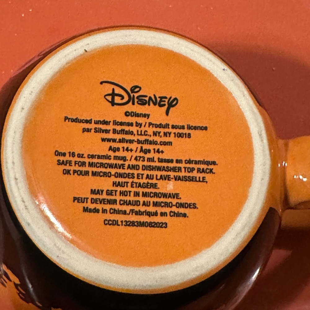 Disney Halloween Mug - Orange - Picture 5 of 5